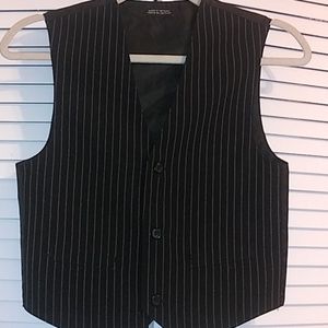 Boys pinstripe waistcoat